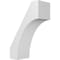 Ekena Millwork 4-in. W x 8-in. D x 12-in. H Westlake Architectural Grade PVC Knee Brace BRCP04X08X12WTL - alternate 1